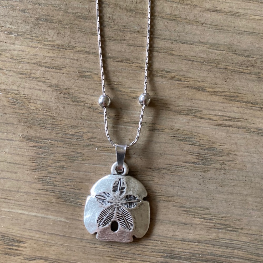 Alex and Ani Sand Dollar Expandable Necklace